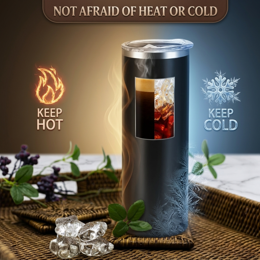 Design Your Own: Custom Laser Engraved 20oz Matte Black Tumbler